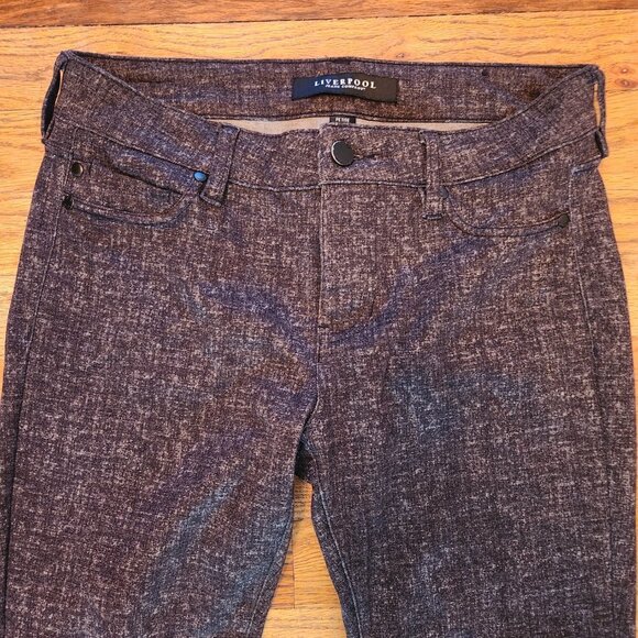 Liverpool Jeans Company Black Skinny, Ankle Stretch Jeans Sz 4/27 - Picture 2 of 9